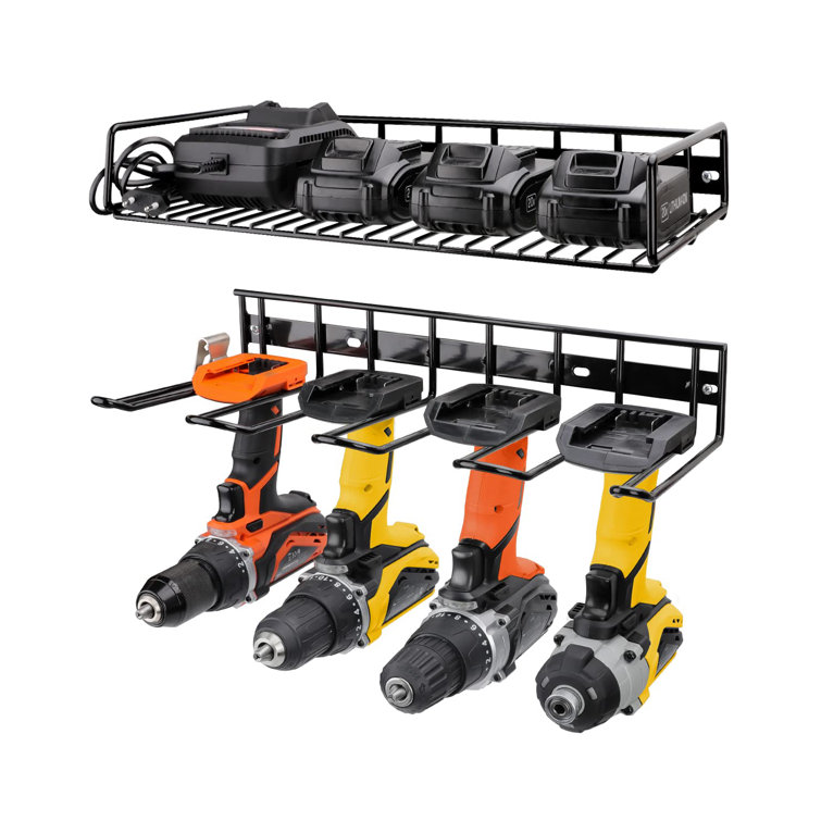 PEDIA Heavy Duty Power Tool Drill Rack, Handheld & Power Tool Organizer